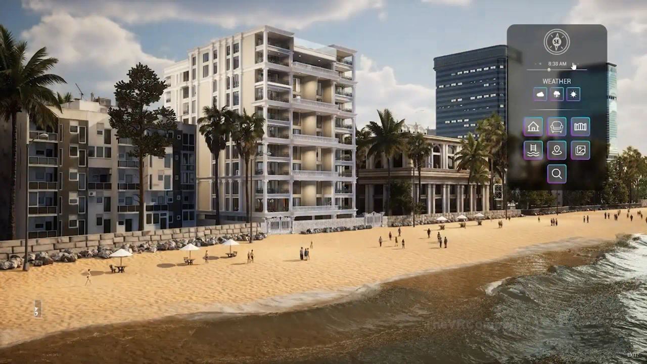 Interactive architectural visualisation