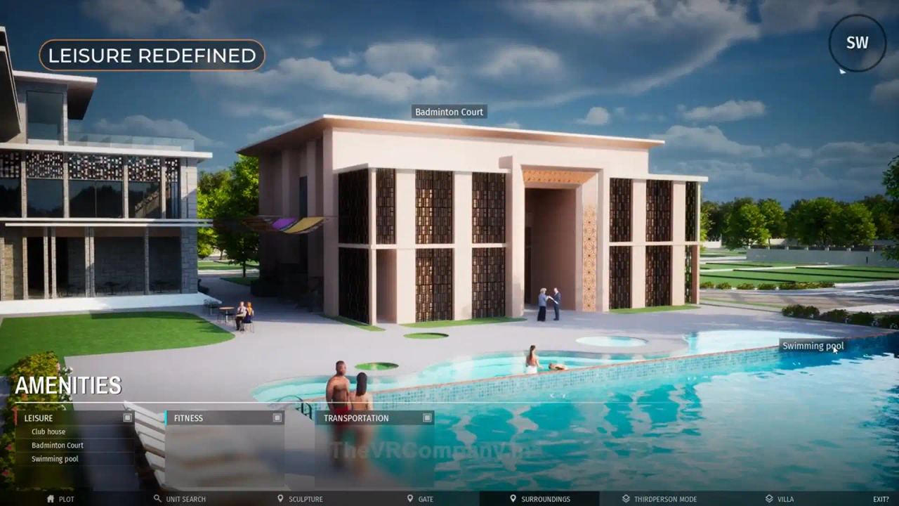 Real-time amenities