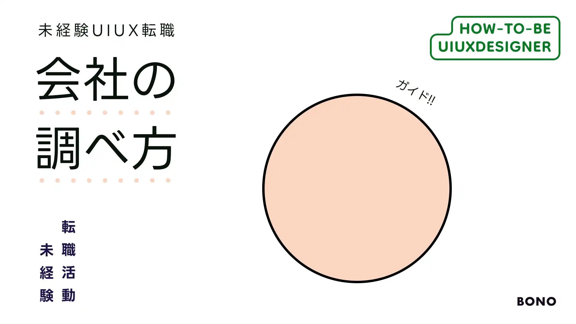 UI/UXデザイナー転職を成功させる！“会社の調べ方”ガイド