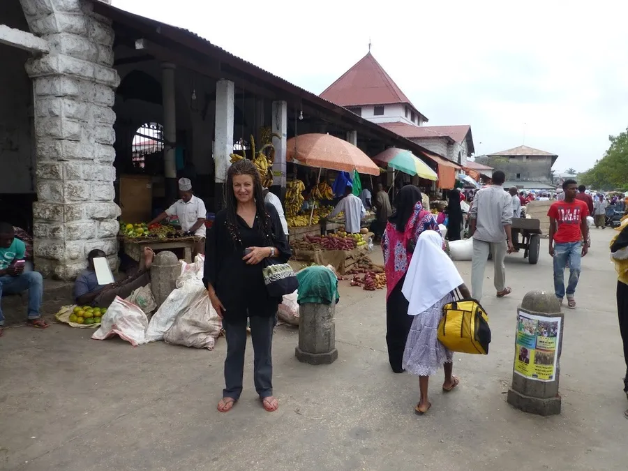 The food markets in Stone Town, Zanzibar