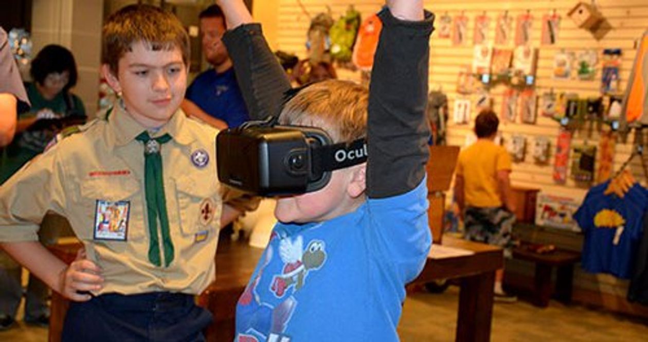 Virtual Reality Zip Line Helps Suburban Chicago Council Recruit More Scouts
