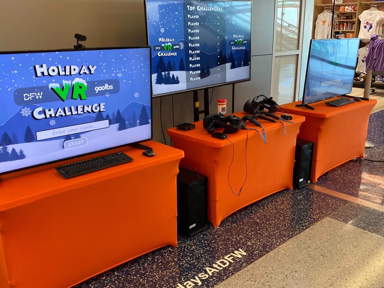 900lbs of Holiday Cheer at DFW Airport