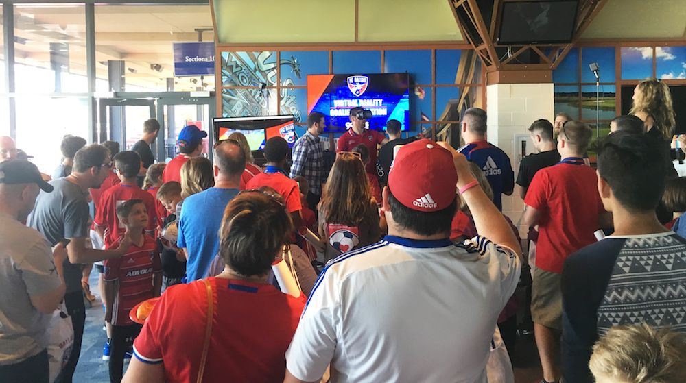 Virtual Reality Gives FC Dallas Fans The Chance To Be A Goalkeeper