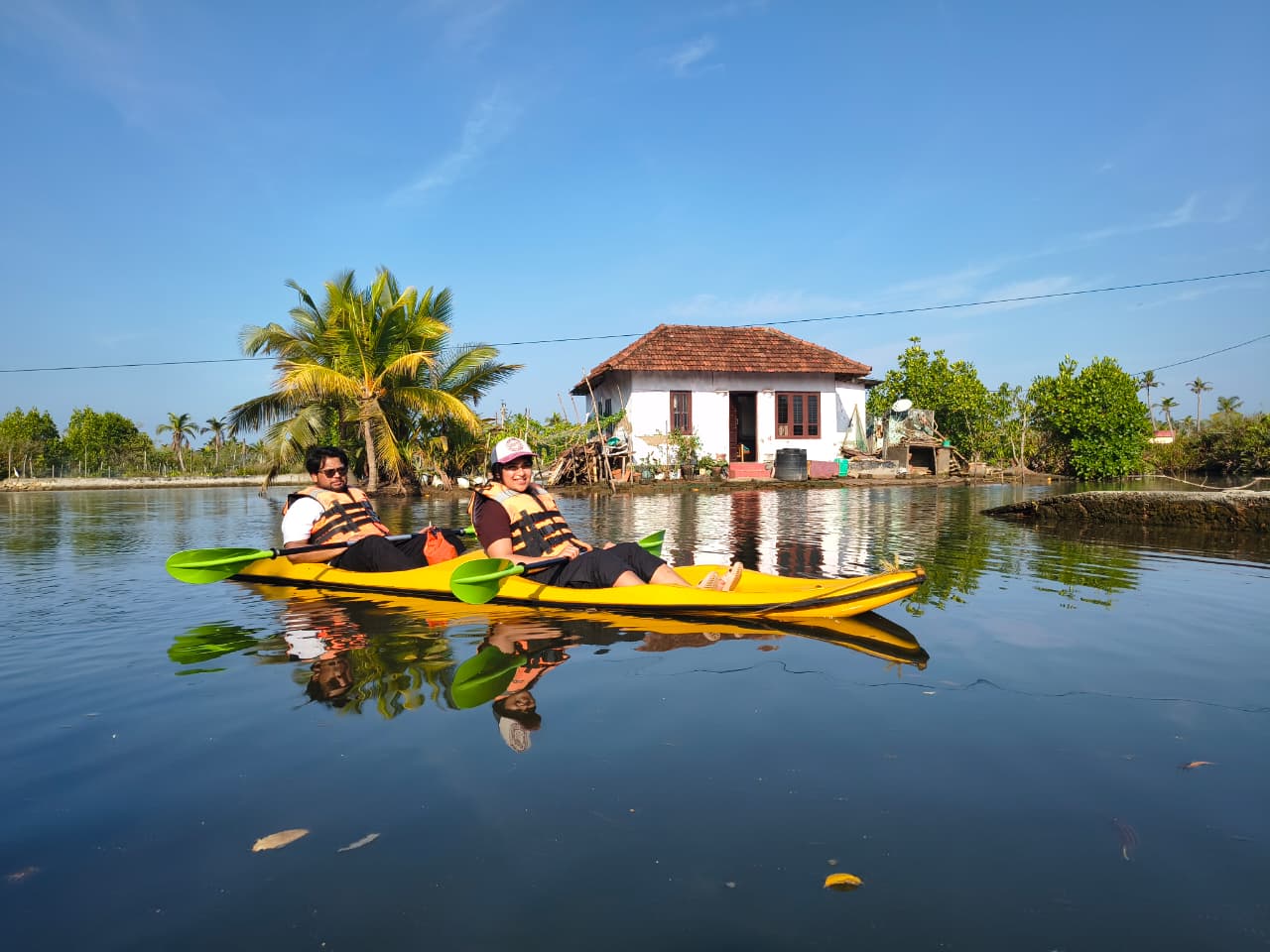 kayaking