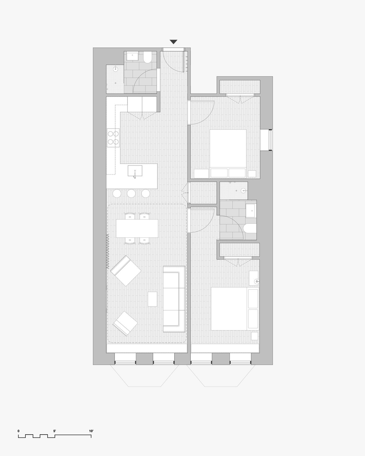 NYC Apt 1bdrm Fully Furnished Bathroom | Home0001