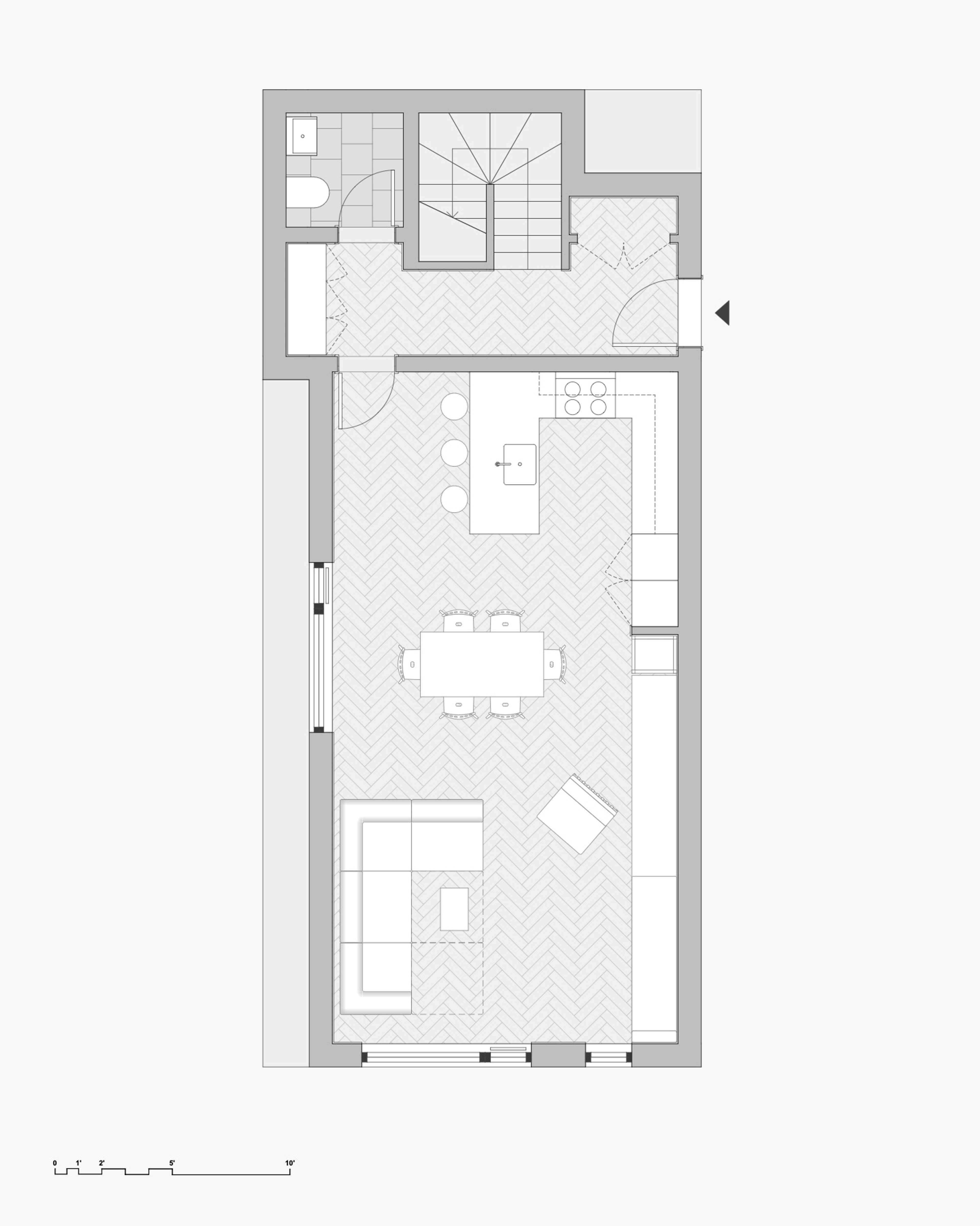 HOME0001 HACKNEY LAYOUT 1st FLOOR