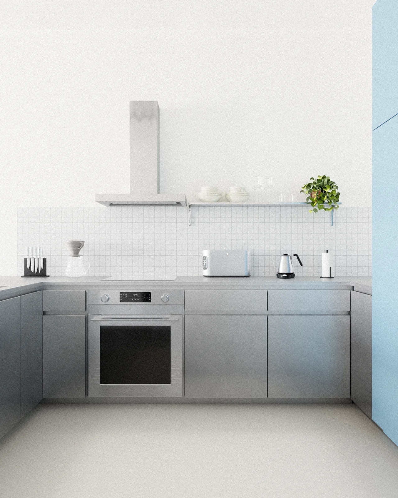 NYC Furnished Apt Kitchen Chinatown | Home0001