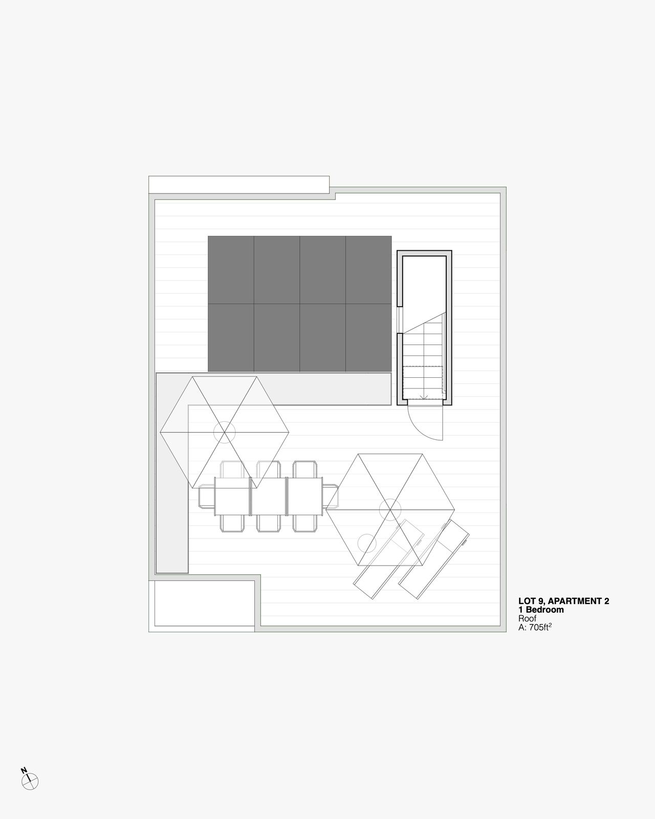 Architectural Drawings LA Echo Park Fully Furnished | Home0001