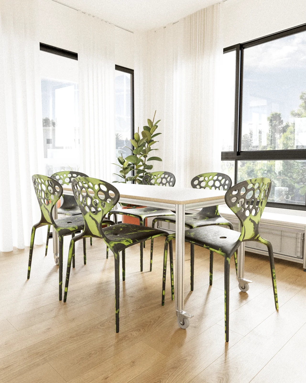 Patio Echo Park LA Fully Furnished | Home0001