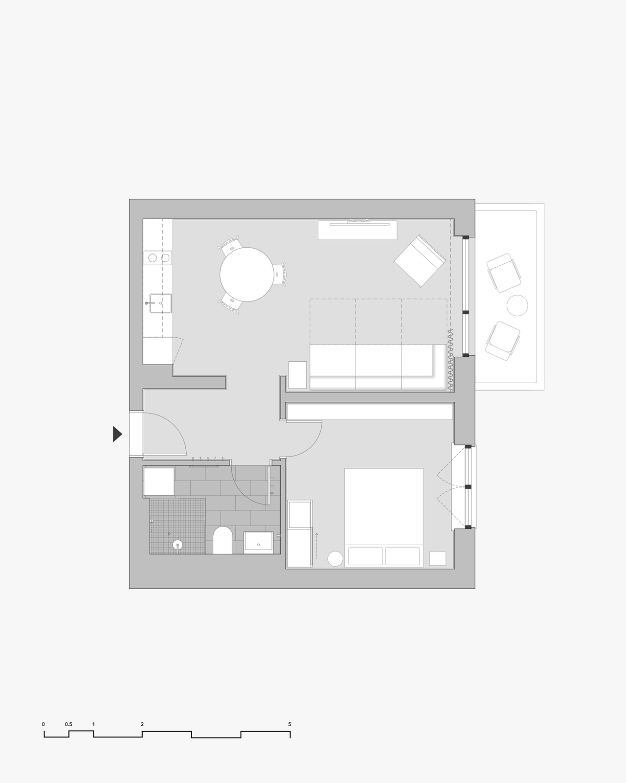 Berlin Fully Furnished Apt 1bdrm | Home0001