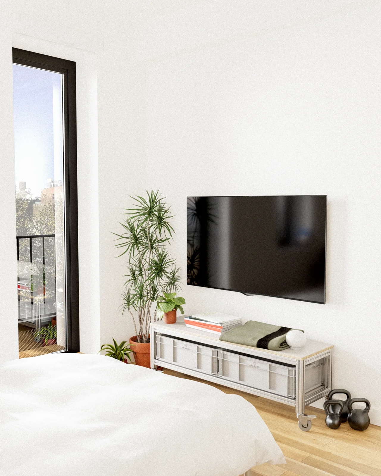 Fully Furnished Luxury Bed Chinatown | Home0001