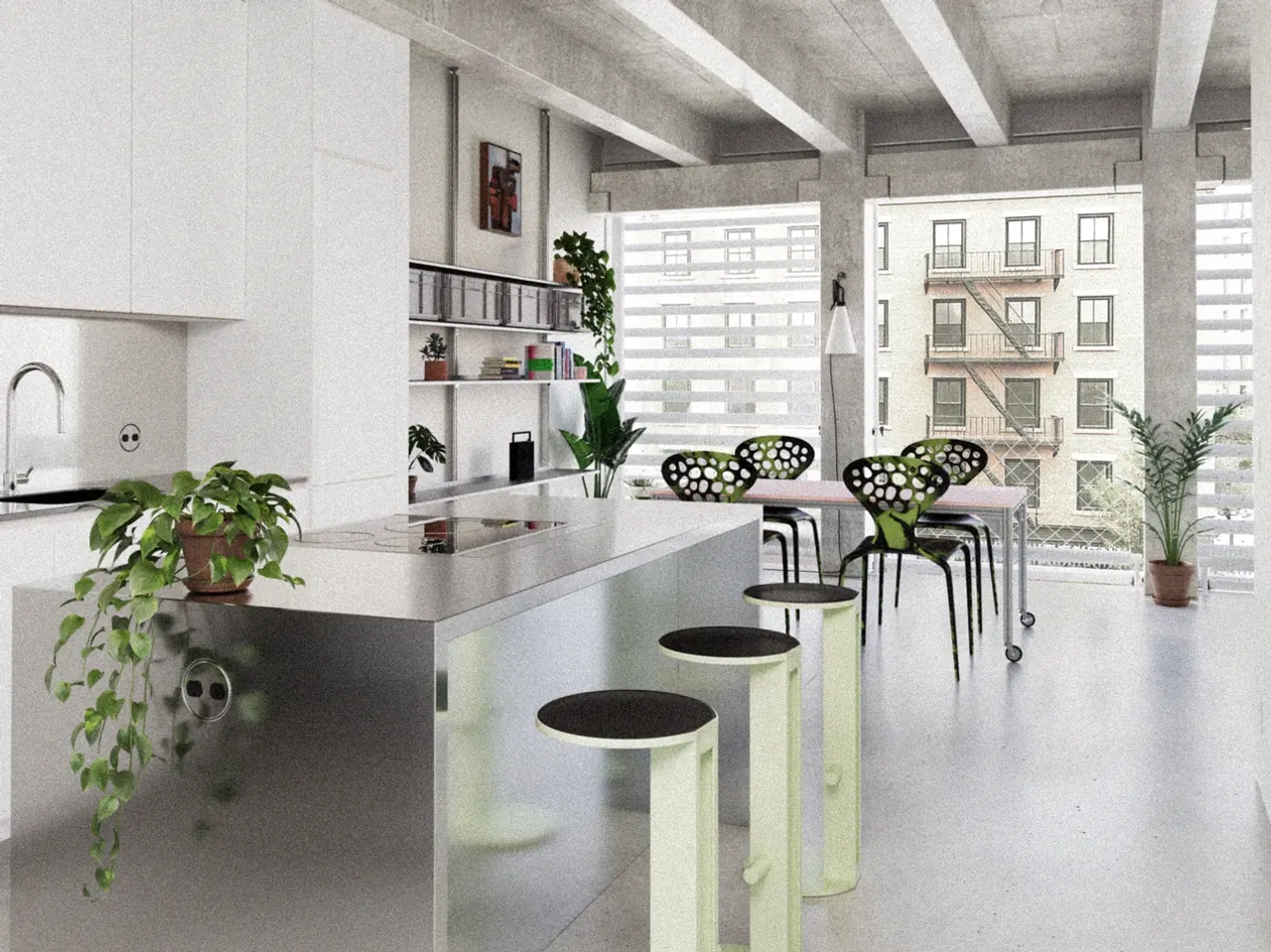 HOME0001 Bushwick Kitchen Concept