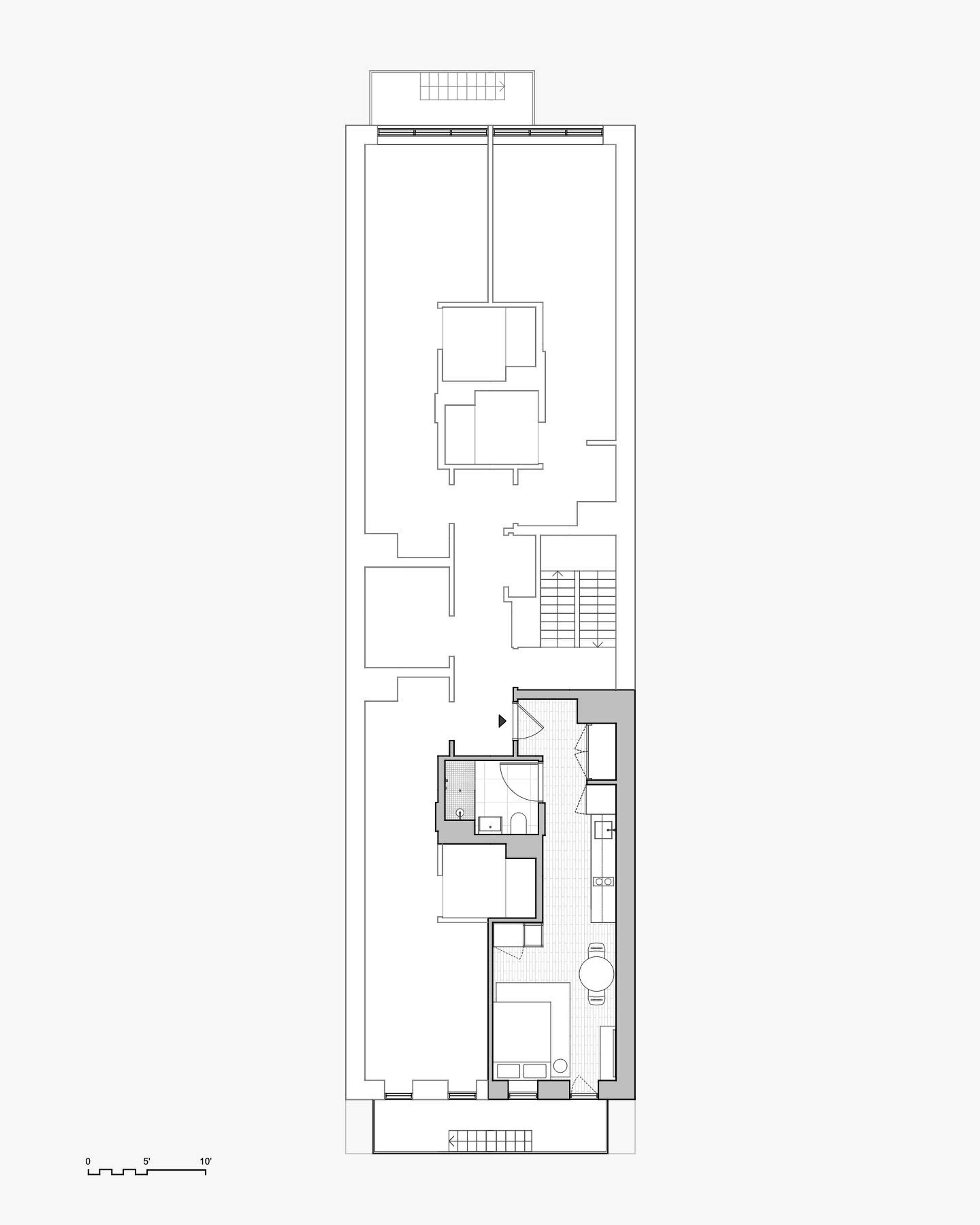 Architectural Drawing Chinatown Fully Furnished | Home0001