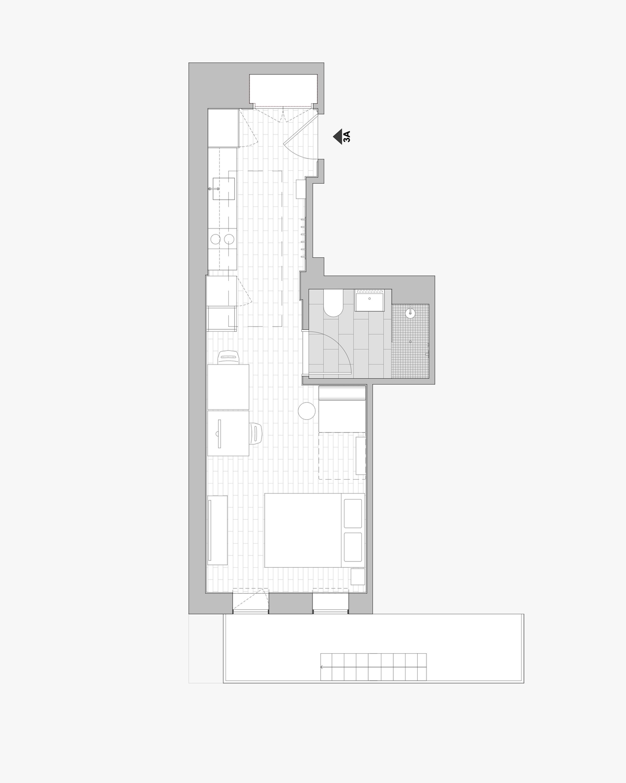 Rooftop Chinatown Luxury Apartment | Home0001