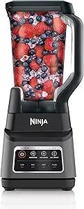 Ninja Professional Plus Blender | Max Power Smoothie Blender, Ice Cream Maker, Frozen Drink Mixer & Margarita Machine | 3 Auto IQ™ Presets, 1400 W, 72oz Total Crushing Pitcher | Dark Grey, BN701