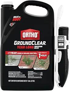 Ortho GroundClear Year Long Vegetation Killer, Kills Weeds and Grasses, Prevents Unwanted Weeds and Grasses for up to 1 Year, 1 gal.