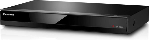 Panasonic DP-UB420-K 4K Blu-ray Player with Hi-Res Audio and Voice Assist (Black)