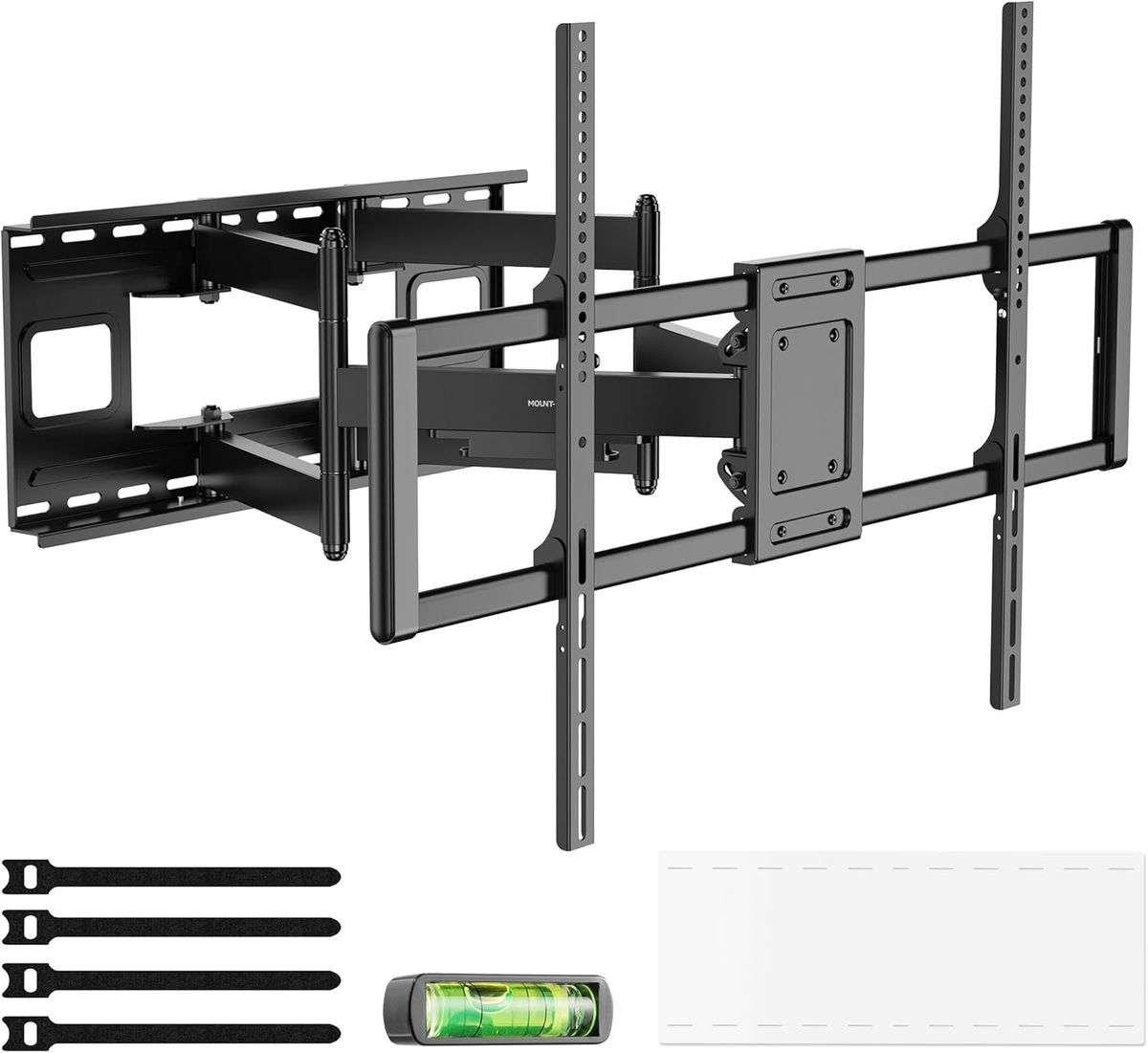Heavy Duty Full Motion TV Wall Mount for Extra Large TVs, VESA 900x600, Holds 264lb - Image 1