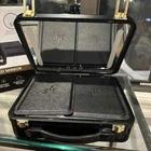 Glo Tech Beauty Case With LED Mirror - Black - New Open Box