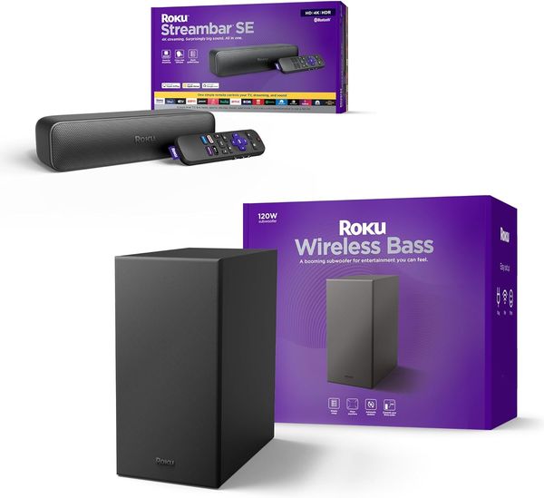 Roku Streambar SE 4K HDR with Wireless Bass