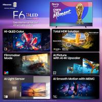 Hisense 43" E6 QLED 4K Smart Fire TV (43E6QF) - Dolby Vision Atmos, Alexa Voice Remote thumbnail 4
