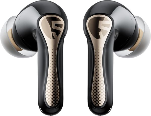 SoundPEATS Air5 Pro+ Hybrid Driver Earbuds, aptX Lossless, Hi-Res, ANC, LE Audio LC3, Bluetooth 5.4