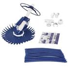 Automatic Swimming Pool Vacuum Cleaner Inground Above Ground & Hose Set Blue
