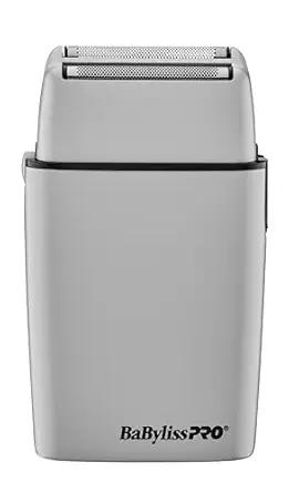 METALFX Double Foil Shaver, Handheld Electric Razor for Travel, Portable Cordless Close Face Shaver for Head, Beard, & Neck