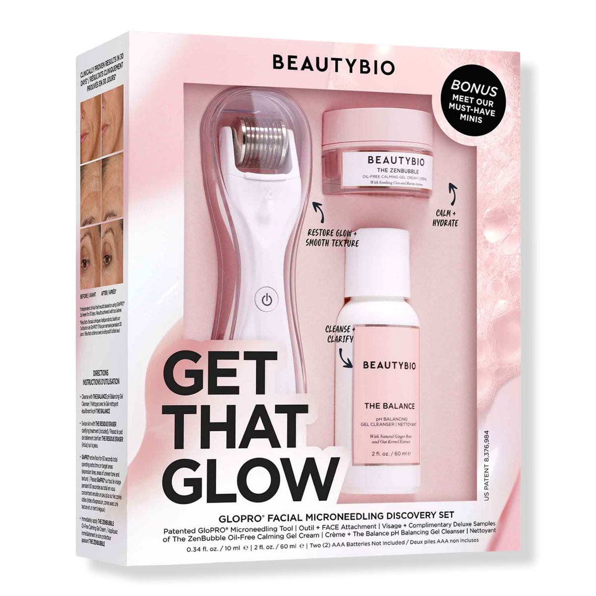 Get That Glow GloPRO Facial Microneedling Discovery Set - Image 1