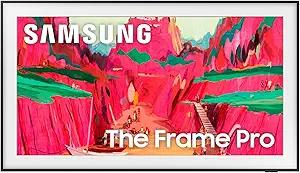 Samsung 85-Inch Class The Frame Pro LS03FW 4K Neo QLED Mini LED Smart TV (2025 Model) Slim Fit Wall Mount Modern Frame Design with Wireless One Connect, NQ4 AI Gen3 Processor, Art Mode, Alexa Built-in