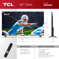 TCL 65S551F 4K Smart TV with Fire TV, Dolby Vision, HDR PRO+, Dolby Atmos thumbnail 4