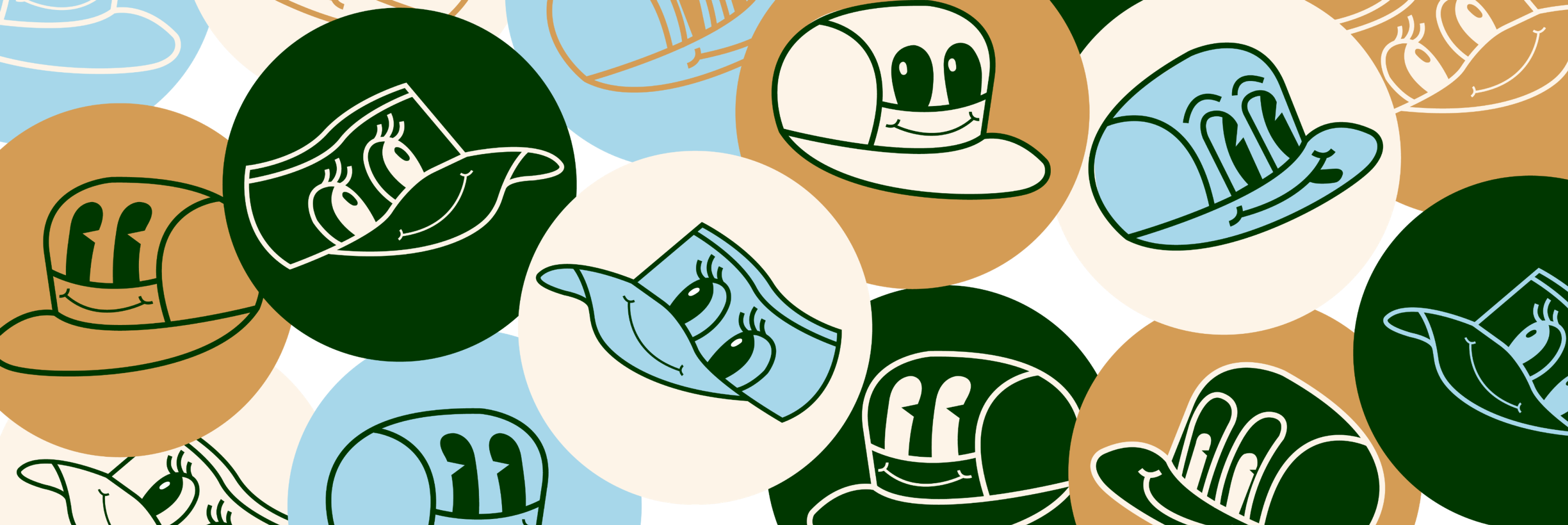 Golfing character