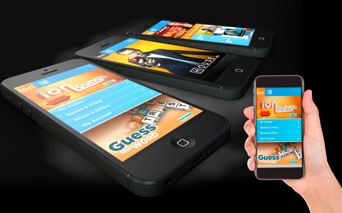 App UI design for ION Television