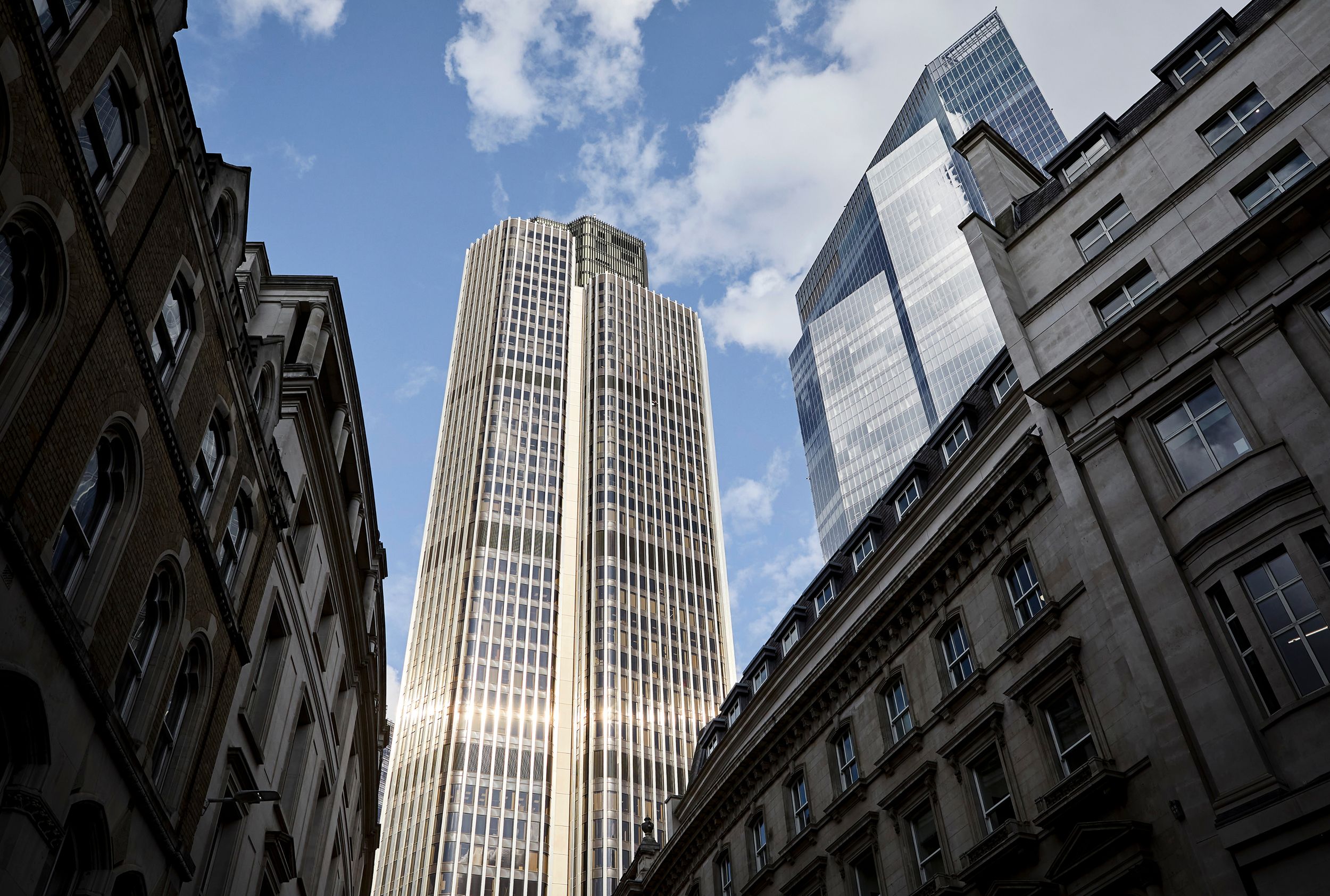 Tower 42 sits proud in the heart of the Square Mile