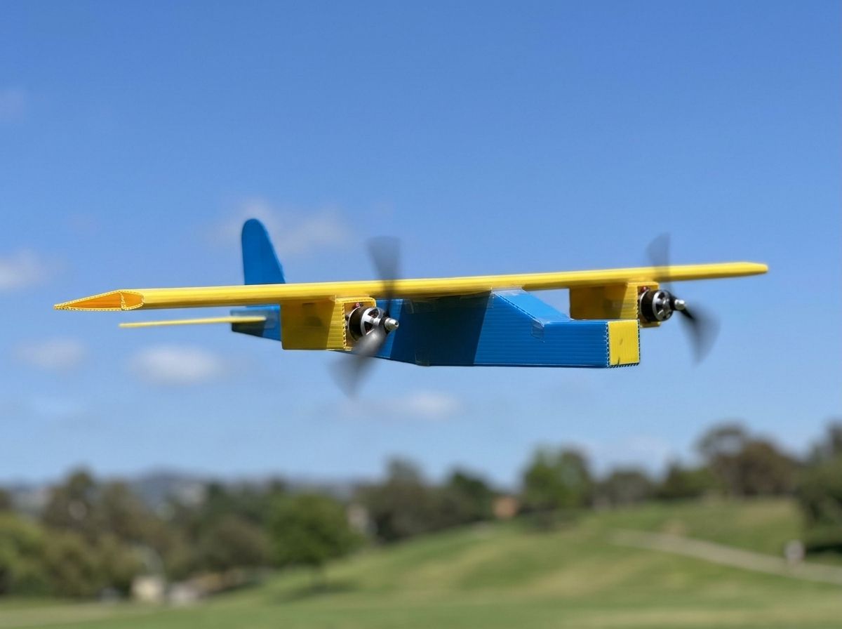 Dual Propulsion RC Plane