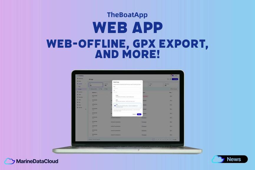 Web App: Web-offline, GPX export, and more!