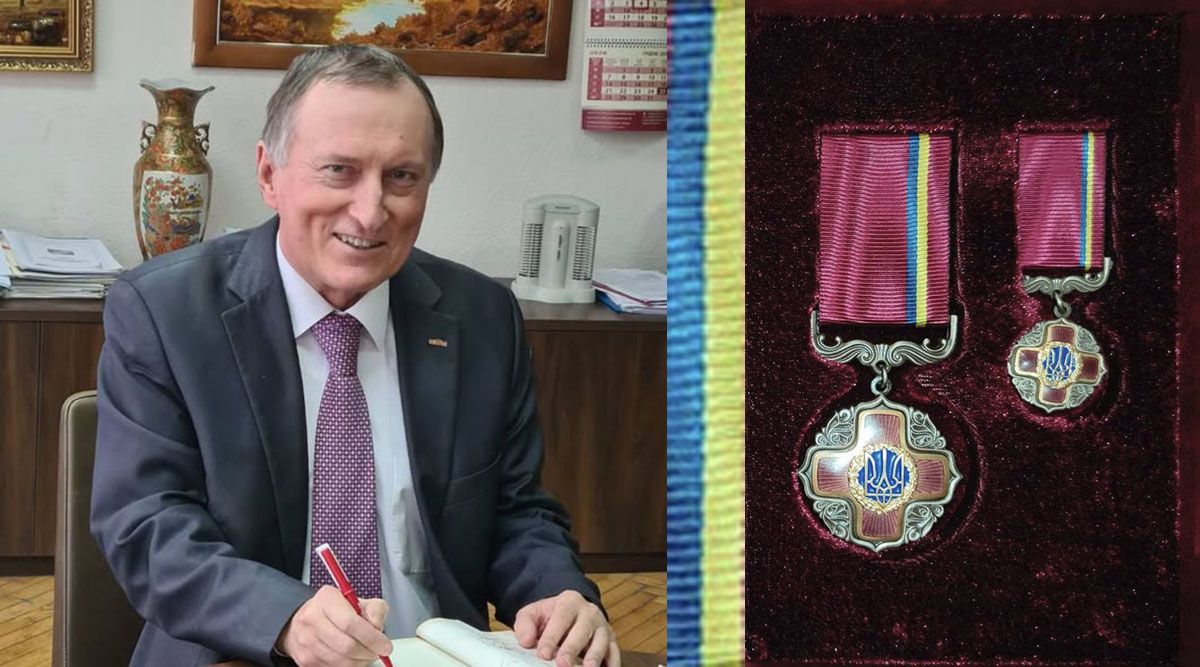 Вітаємо професора кафедри геофізики Сергія  Вижву