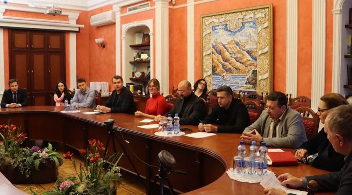 Зустріч з представниками ЄБРР щодо запуску нової освітньої програми «Промислова геофізика і петрофізика»