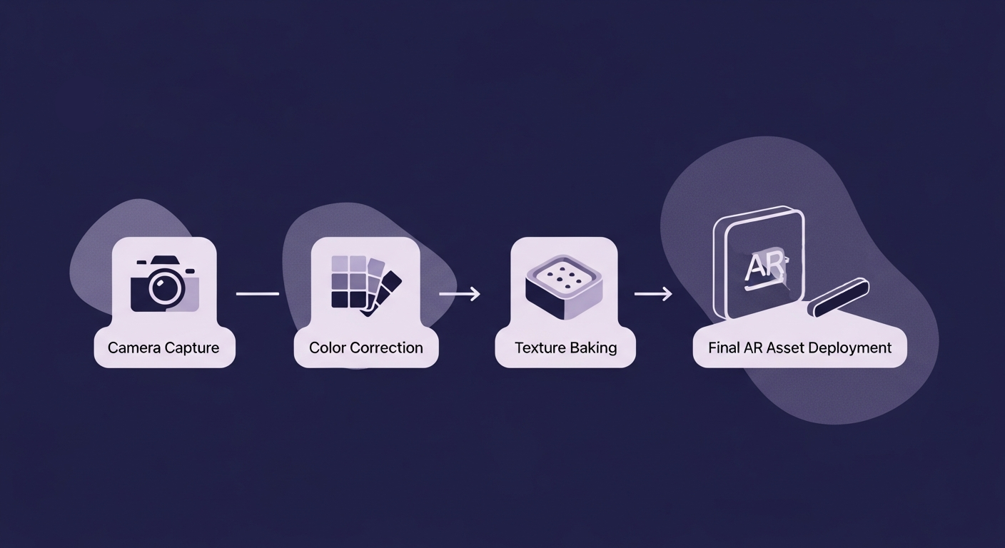 From Camera Frame to Pro AR Asset: The Complete ARKit Texture Pipeline
