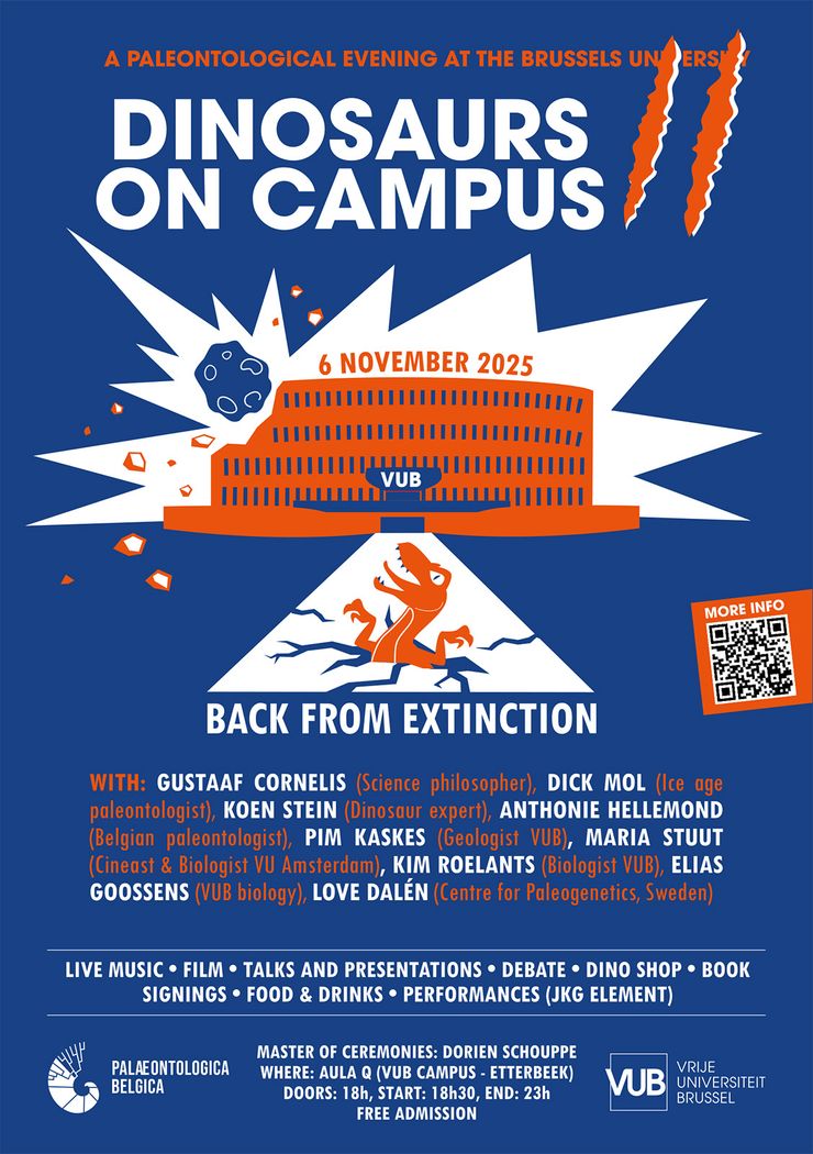 Dinosaurs on Campus affiche 2025