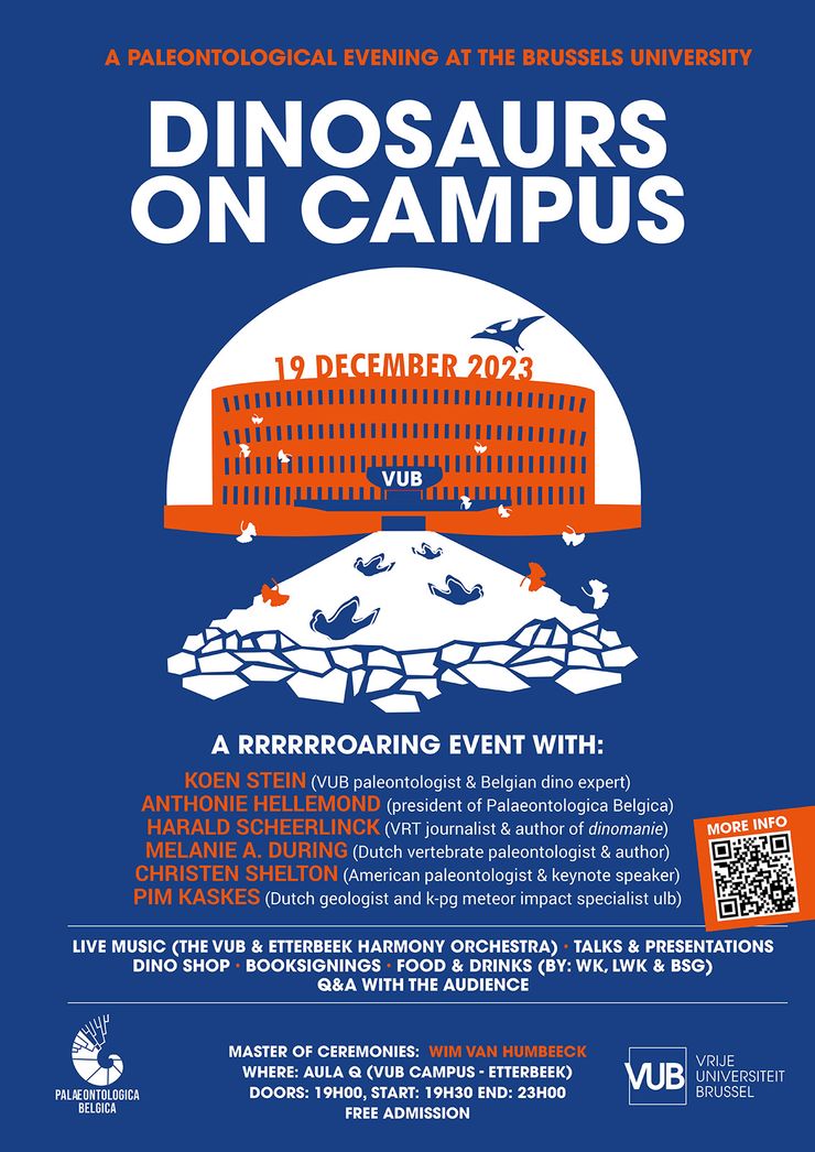 Dinosaurs on Campus affiche 2023