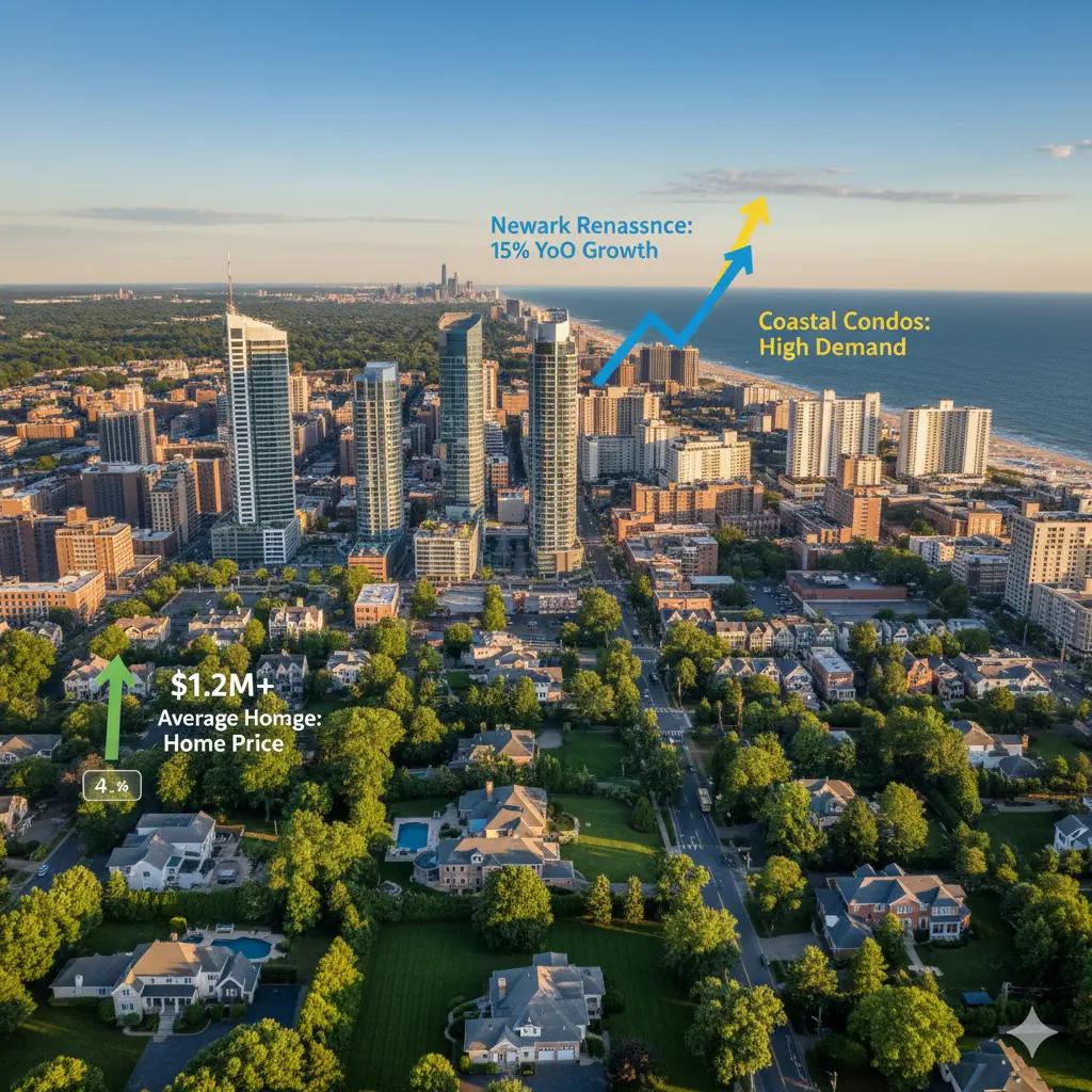 The Complete New Jersey Real Estate Market Guide 2025: Counties, Trends, and Buyer Strategies