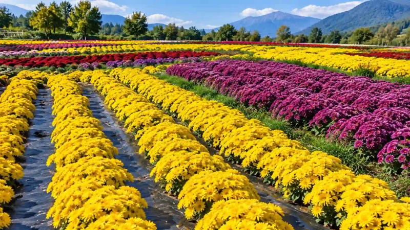 Rose garden beside a lake with mountains, a scenic stop to combine with Bagh-e-Gul-e-Dawood in Srinagar