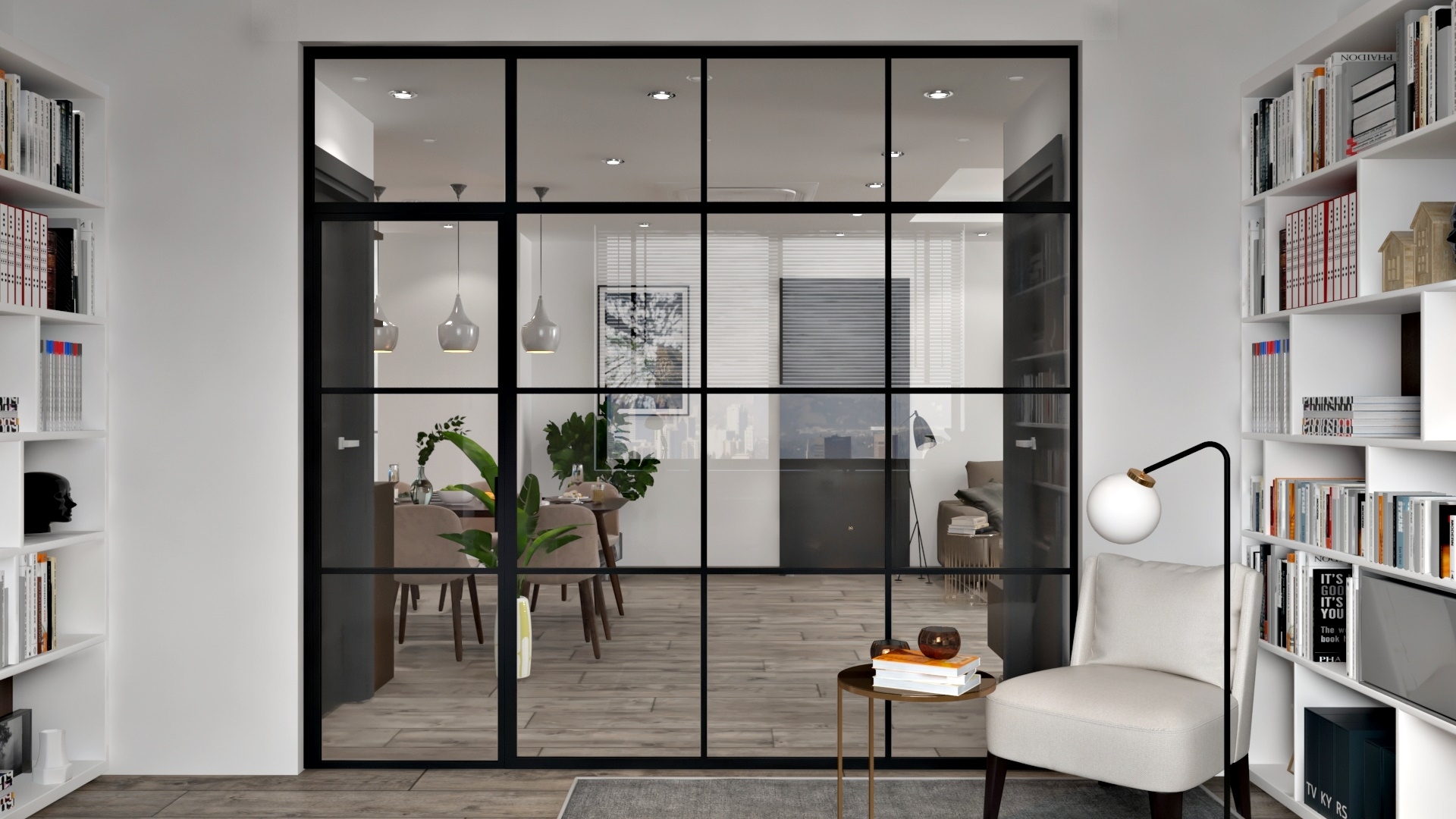 smijernsvegg modul i leserom