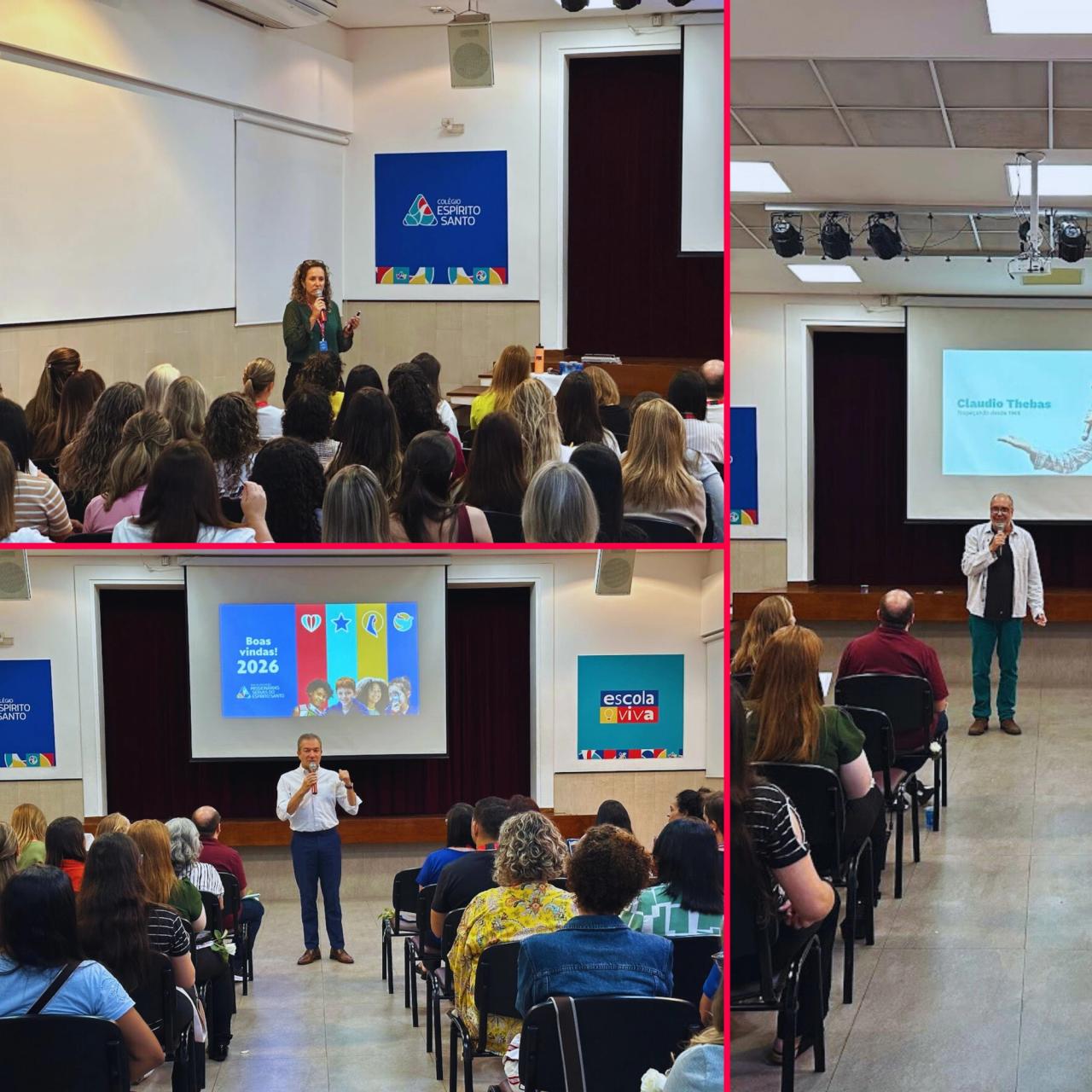 Palestrantes conduzem atividades da Jornada de Formação e Planejamento dos Educadores 2026