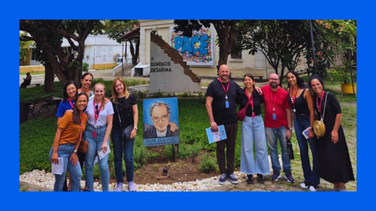 equipe pedagógica no voluntariado