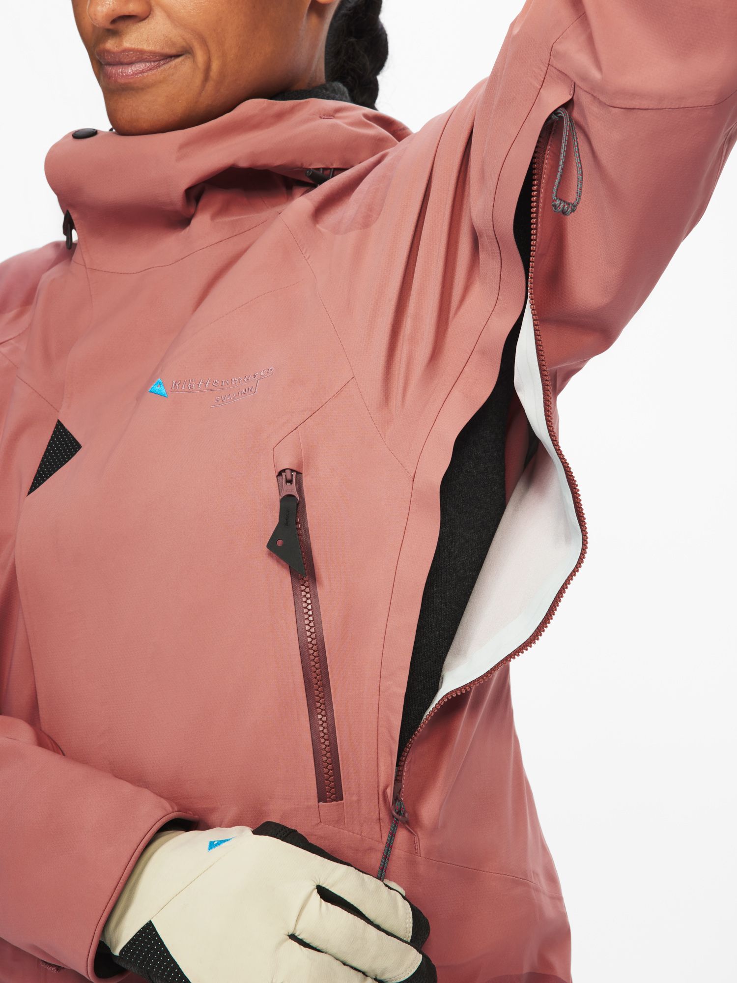 Brage ventilation zippers