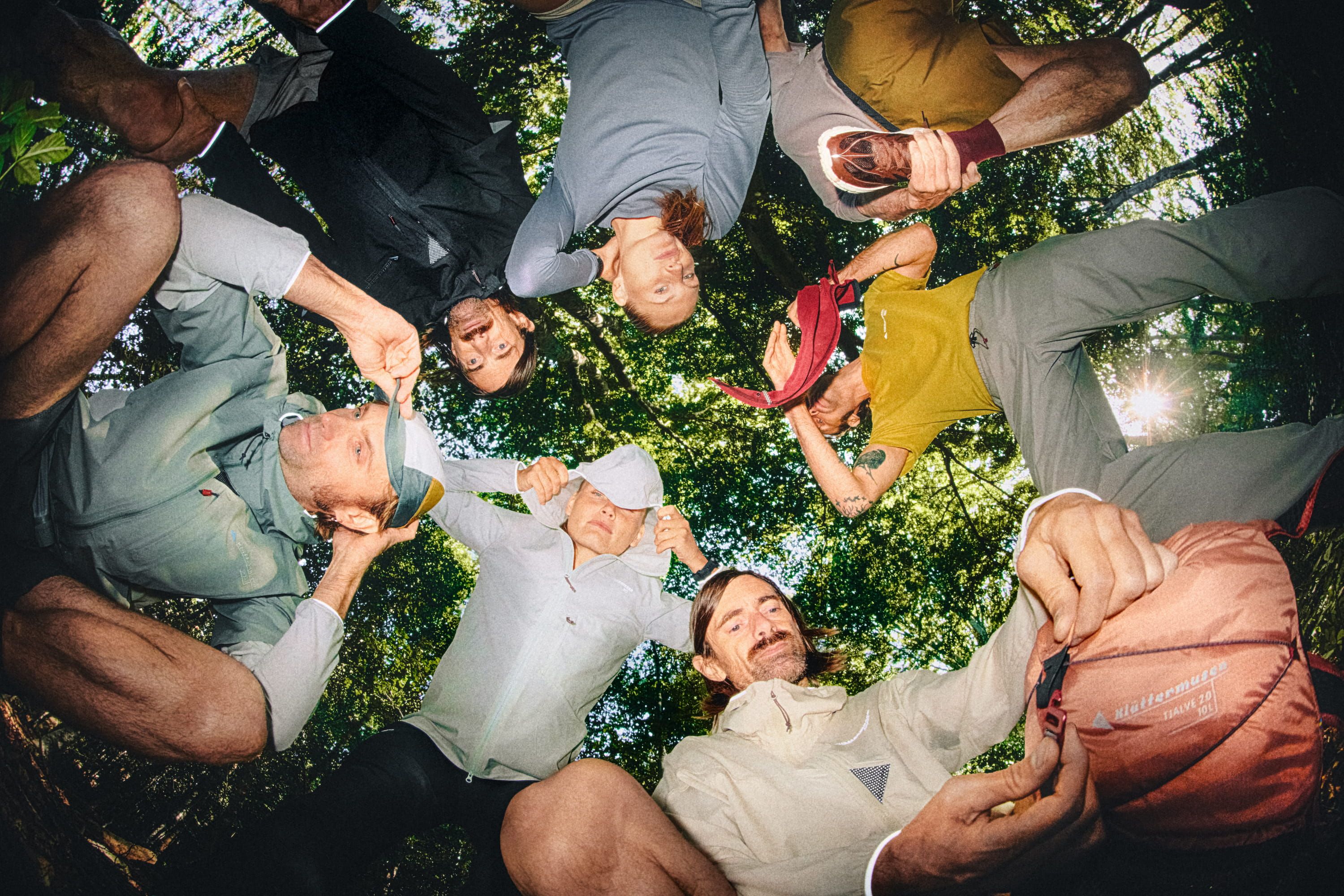 Group of trail runners