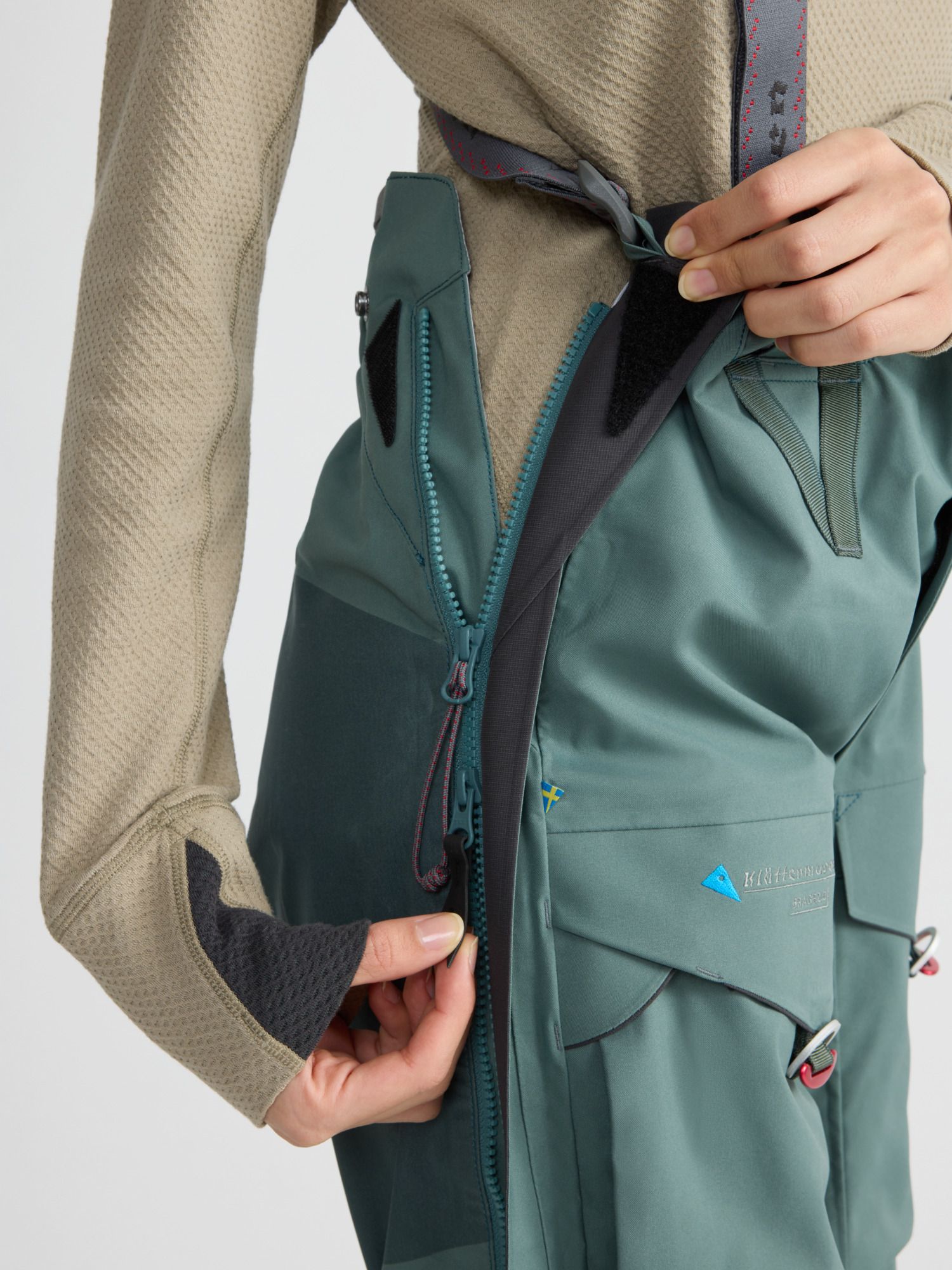 Brage Salopettes half leg zipper W's