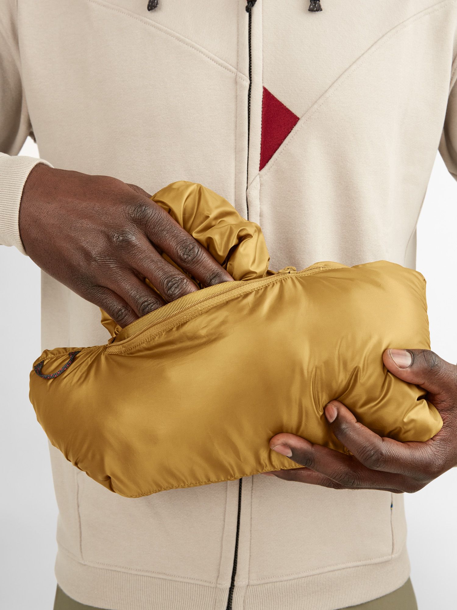 Alv 2.0 jacket stowaway pocket